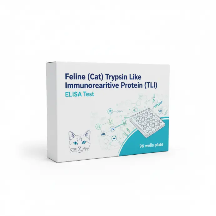 Feline (Cat) Trypsin Like Immunoreactive Protein (TLI) ELISA Test