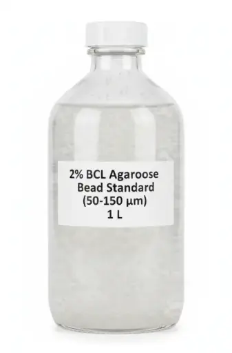 [0455-A-1021S-1000] 2% BCL Agarose Bead Standard  (50-150 µm)